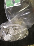 $49.30 Face value in Old 90% Silver Mercury Dimes, which I did not have time to check dates.