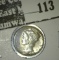 1940 P Mercury Dime, Choice Uncirculated.