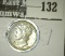 1944 D Mercury Dime, AU.