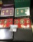 1973 S, 74 S, 87 S, & 94 S U.S. Proof Sets in original boxes of issue.