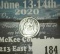 1853 Arrows at date U.S. Seated Liberty Half Dime.