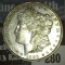 1896 P High grade Morgan Silver Dollar.