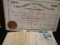 1892 Stock Certificate for 30 shares 