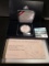 1995 Special Olympics World Games Proof Silver Dollar in original box as issued.