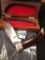 Case XX P172 Buffalo folding knife in wooden box