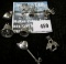 8 sterling wedding related charms, 16.2g