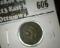 1909 Indian Head Cent, XF value $25