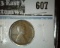 1909 VDB Lincoln Cent, F+ value $17