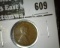1909 VDB Lincoln Cent, XF value $19