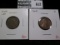 1909 VDB & 1909 Lincoln Cents, both G, value for pair $19