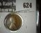 1912-S Lincoln Cent, VF vaue $40