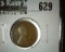 1915-S Lincoln Cent, F, value $30