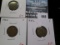 3 Lincoln Cents, 1931 F, 1931-D F & 1932 F, value for group $10