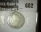 1883 V Nickel, with CENTS, tougher variety, VG, value $30