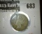 1884 V Nickel, XF dark, XF value $85