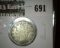 1905 V Nickel, VF, value $15