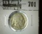 1913 Type 1 Buffalo Nickel, VF, value $20