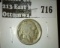 1924-S Buffalo Nickel, G, value $15