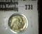 1936-S Buffalo Nickel, BU, value $50