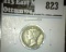 1924-D Mercury Dime, VF, tough grade for date, VF value $24