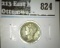 1926-D Mercury Dime, VF value $10