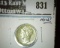 1937 Mercury Dime, BU MS64+ FSB (full split bands), MS65 value $30