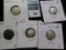 5 Different Date Roosevelt Dimes, all BU, 1962-D, 1963, 1963-D, 1964, 1964-D, group value $25