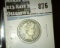 1909-D Barber Quarter, VG10 value $15