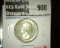 1950-D Washington Quarter, BU toned, MS63 value $10, MS65 value $35