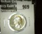 1954 Washington Quarter, BU, value $10