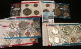 1973, 74, & 75 U.S. Mint Sets. All original as issued.