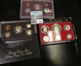 1976 S & 91 S Clad & 1992 S Silver U.S. Proof Sets in original boxes of issue.