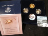 2004 Westward Journey Nickel Series Coin and Medal Set in original mint issued box.