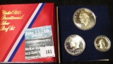 1976 S Three-piece Silver Bicentennial Proof Set.