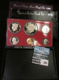 1978 S, 88 S, & 89 S U.S. Proof Sets in original boxes as issued.