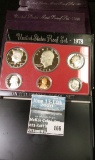 1978 S, 88 S, & 90 S U.S. Proof Sets in original boxes as issued.