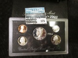 1992 S Silver U.S. Proof Set, original as issued.