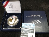 2008 P Bald Eagle Silver Proof Dollar, original as issued.