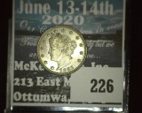 1883 NC Liberty Nickel, Brilliant Uncirculated.