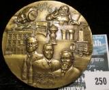 1886-1986 Coca-Cola Distributor Large Bronze Medal, 3