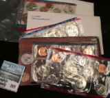 1980, 81, & 85 U.S. Mint Sets in original cellophane and envelopes. ($11.46 face value).