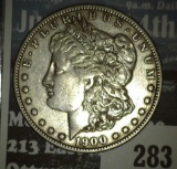 1900 S Scarce date Morgan Silver Dollar.