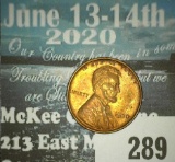 1930 P Lincoln Cent, Red Uncirculated.