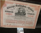 1901 Stock Certificate for three shares of 