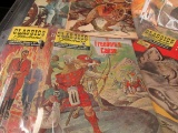 10 assorted Classics Illustrated comic books from the late 60s & early 70s