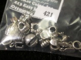 Group of 14 Pandora and Pandora style sterling charms, 35.3g