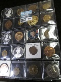 Group of 20 prsidential medals, interesting mix of metals and medals