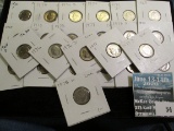 (24) Carded Roosevelt Dimes, all BU or Proof.