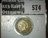 1864 CN IHC, G+, G value $20