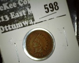 1902 Indian Head Cent, XF value $10